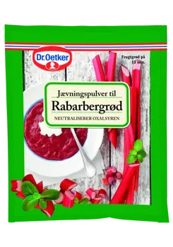 Dr. Oetker Jævningspulver til Rabarbergrød