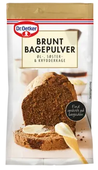 Dr. Oetker Brunt Bagepulver