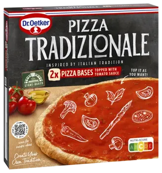 Dr. Oetker Pizzabund med tomatsauce i 2-pak