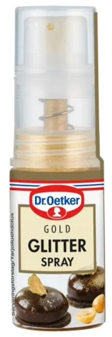 Dr. Oetker Gold Glitter Spray