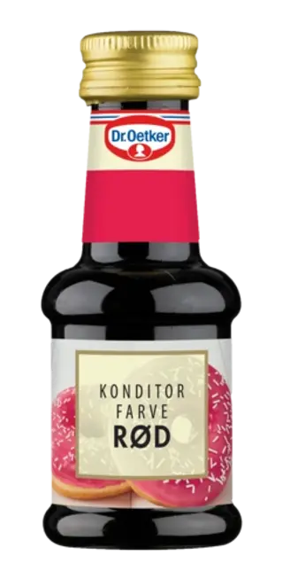 Dr. Oetker Rød konditorfarve