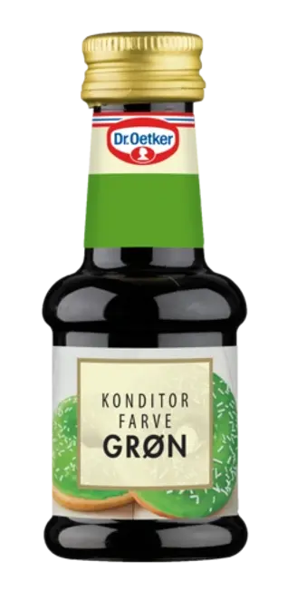 Dr. Oetker Grøn konditorfarve
