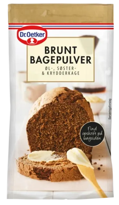 Dr. Oetker Brunt Bagepulver