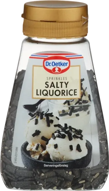 Dr. Oetker Salty Liquorice