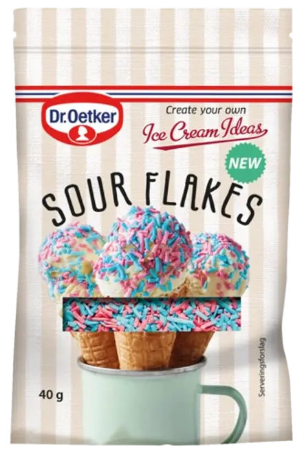 Dr. Oetker Sour Flakes