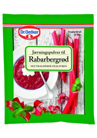 Dr. Oetker Jævningspulver til rabarbergrød