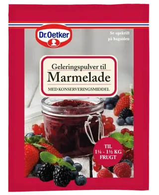 Dr. Oetker Geleringspulver til marmelade, 1½ kg frugt