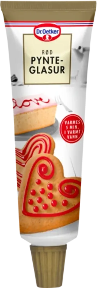 Dr. Oetker Rød Pynteglasur