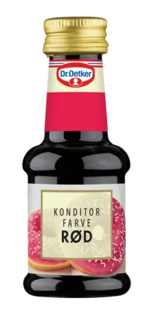 Dr. Oetker Rød Konditorfarve
