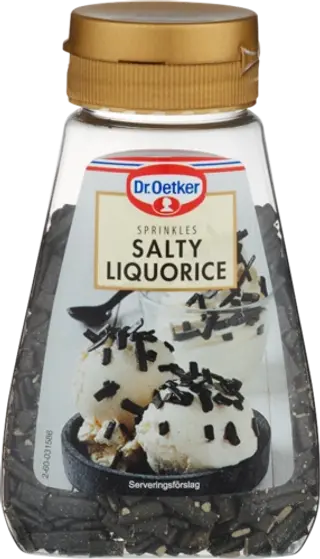 Dr. Oetker Salty Liquorice