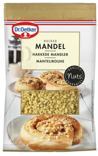 Dr. Oetker Hakkede Mandler (50g)