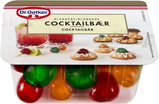 Dr. Oetker Blandede Cocktailbær (100 g), grofthakket