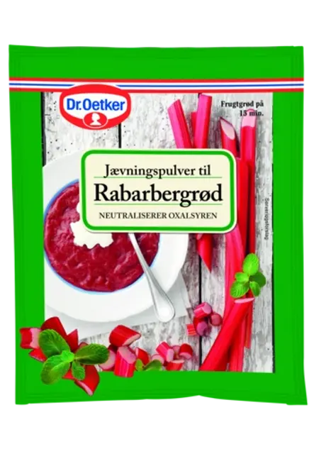 Dr. Oetker Jævningspulver til rabarbergrød