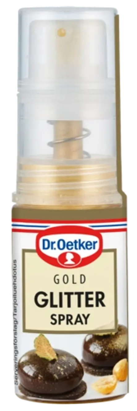 Dr. Oetker Gold Glitter Spray