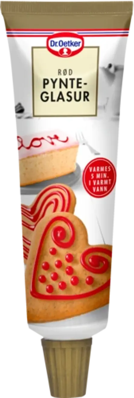 Dr. Oetker Rød Pynteglasur