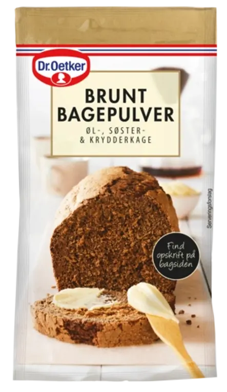 Dr. Oetker Brunt Bagepulver