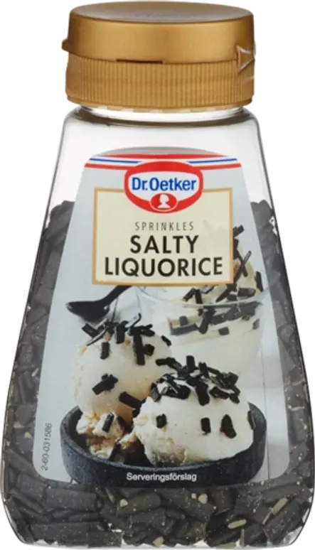 Dr. Oetker Salty Liquorice