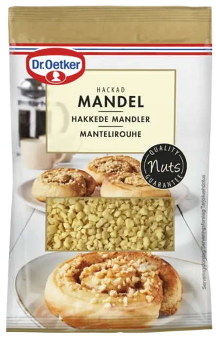 Dr. Oetker Hakkede Mandler (50g)