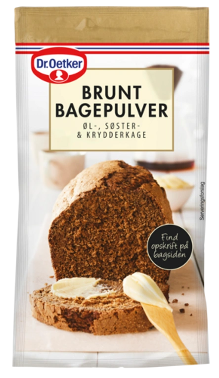 Dr. Oetker Brunt Bagepulver