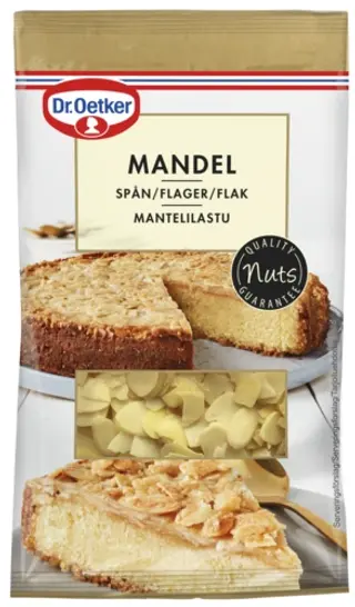 Dr. Oetker Mandelflager (50 g.)