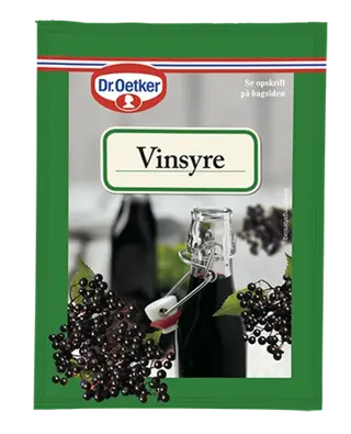 Dr. Oetker Vinsyre eller en knivspids