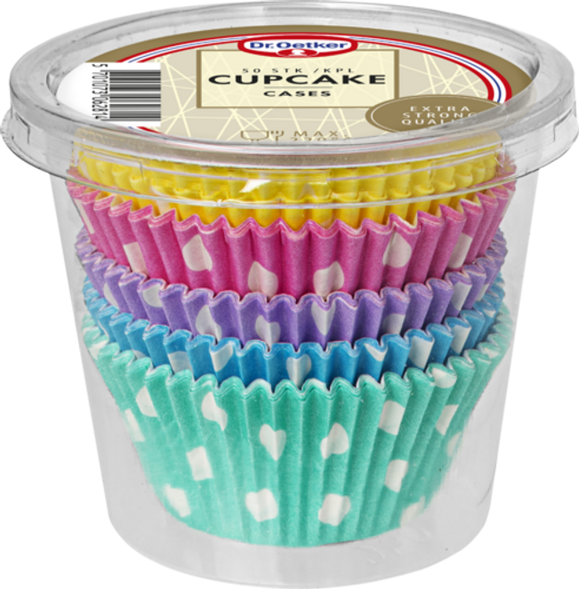 Dr. Oetker Prikkede Cupcakeforme
