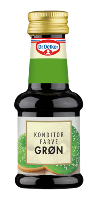 Dr. Oetker Grøn konditorfarve