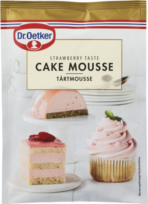 Dr. Oetker Cake Mousse Strawberry Taste