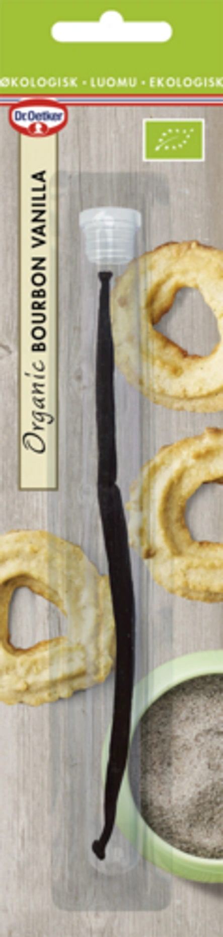 Dr. Oetker Økologisk Bourbon vaniljestang - kun kornene
