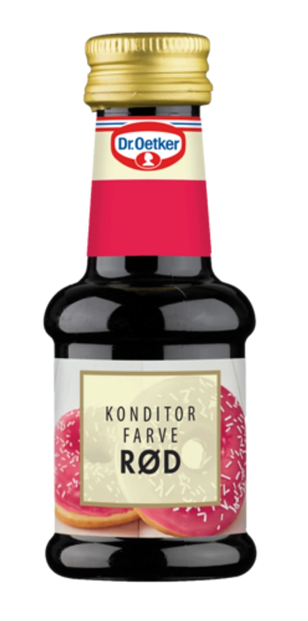 Dr. Oetker Rød Konditorfarve