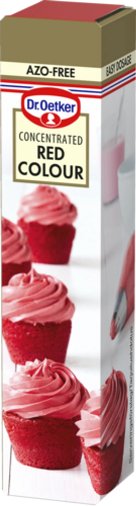 Dr. Oetker Concentrated Red Colour eller efter ønske