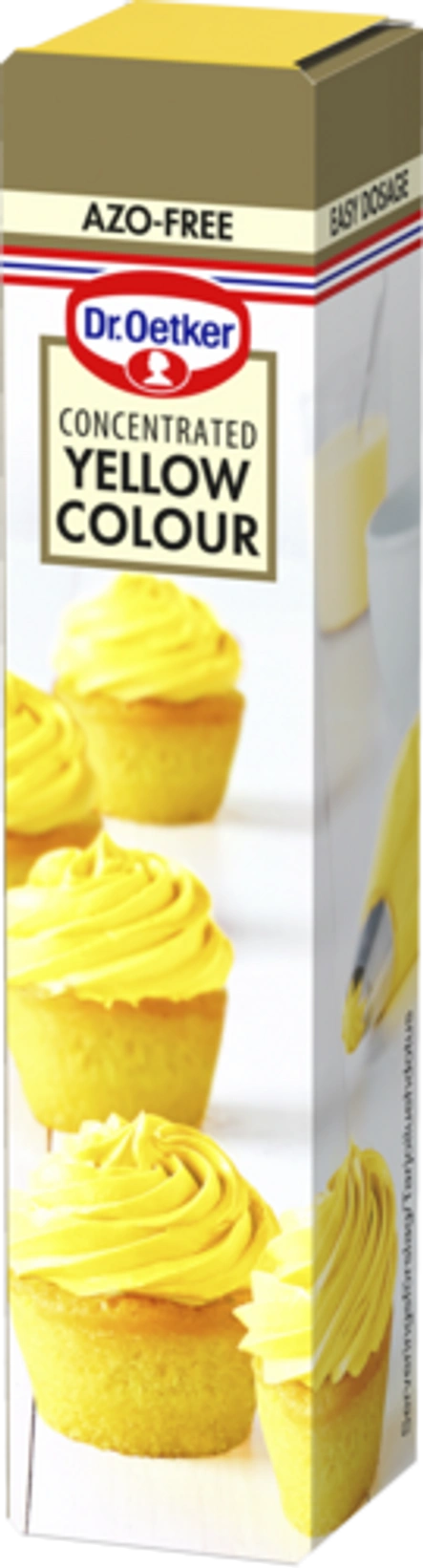 Dr. Oetker Concentrated Yellow Colour eller efter ønske