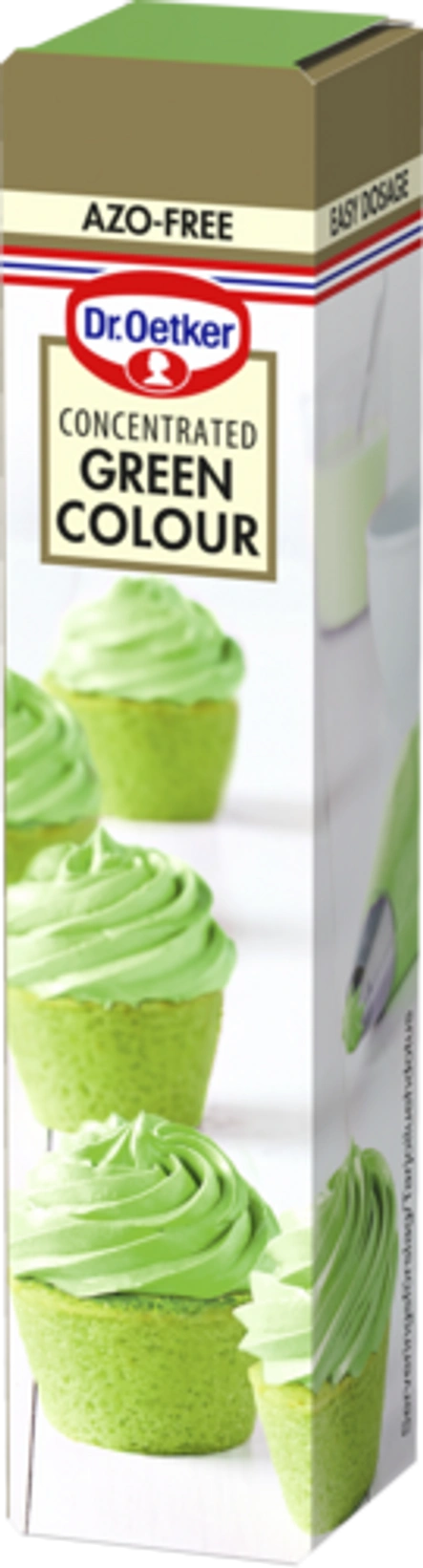 Dr. Oetker Concentrated Green Colour eller Konditorfarve