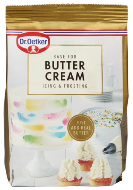 Dr. Oetker Base for Buttercream (eller 200 g flormelis)