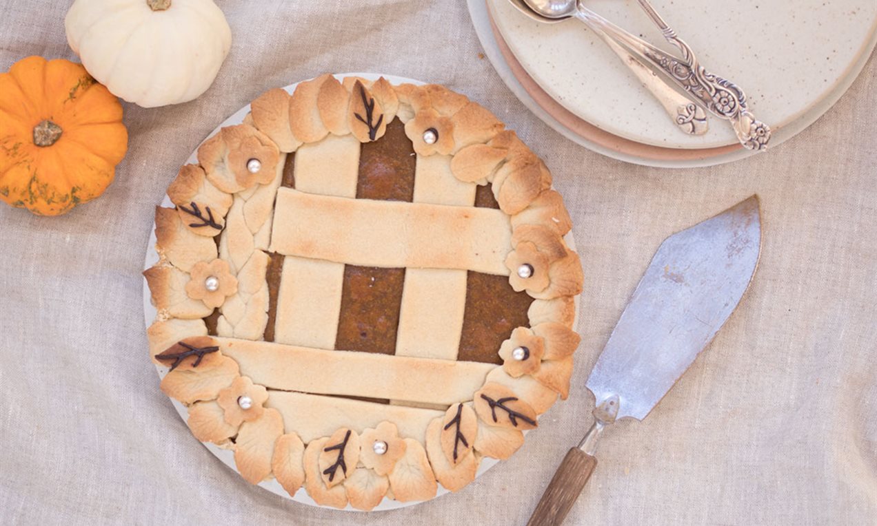 Amerikansk pumpkin pie | Bag live med Liv Martine