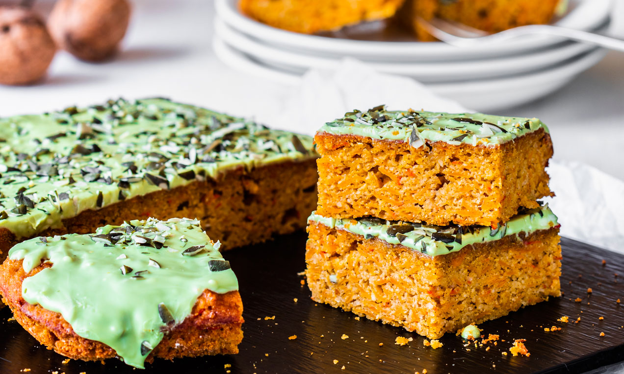 Glutenfri græskarkage med mandler