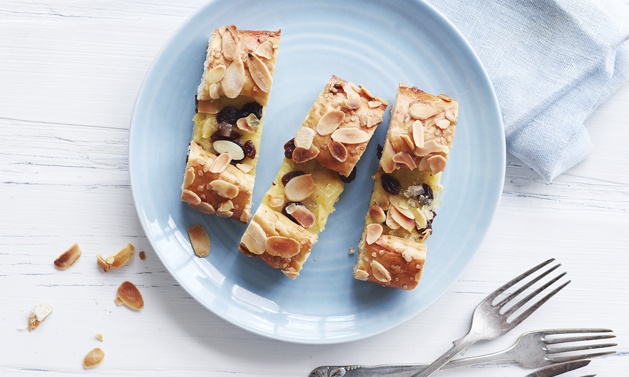Kringle med vaniljecreme