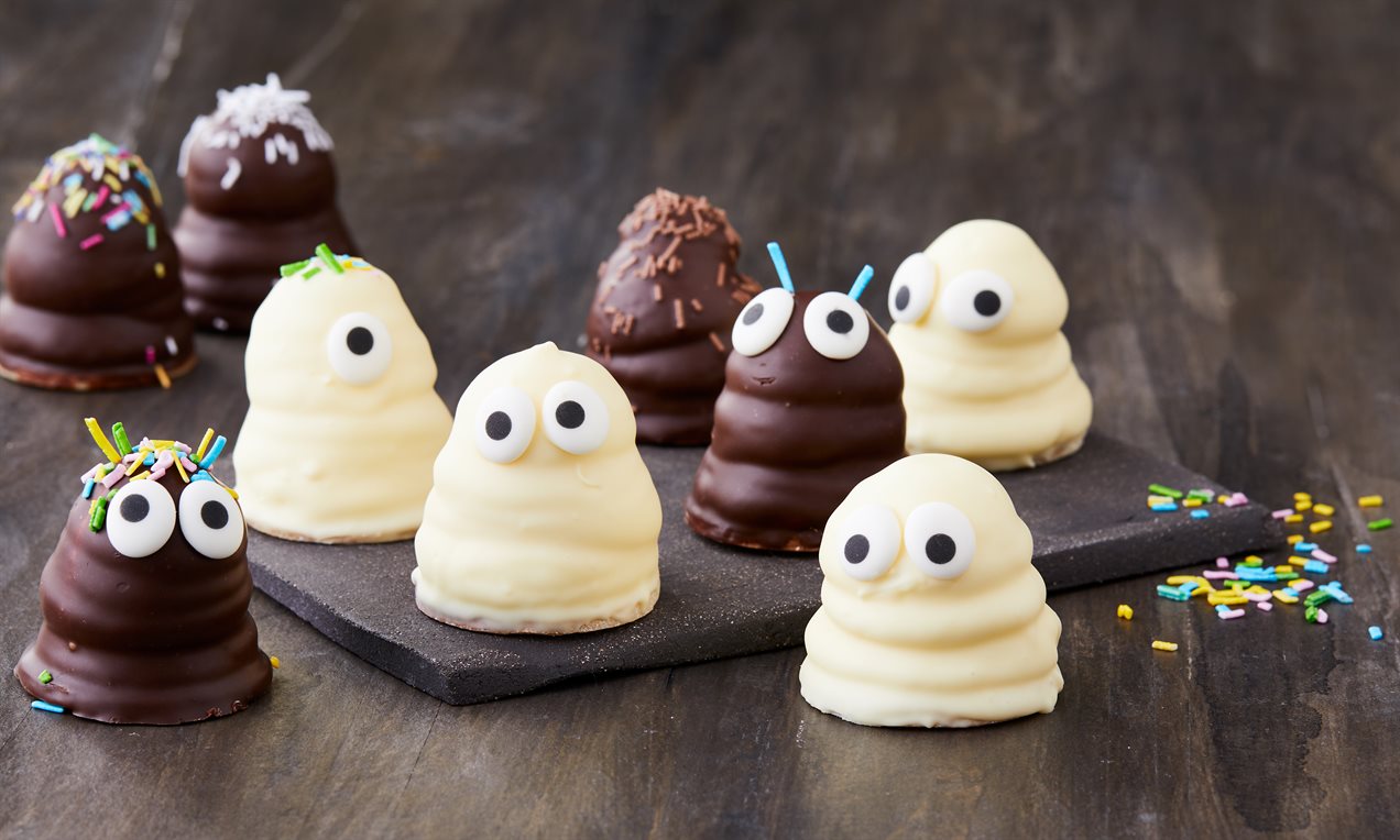 Flødebolle spøgelser og monstre